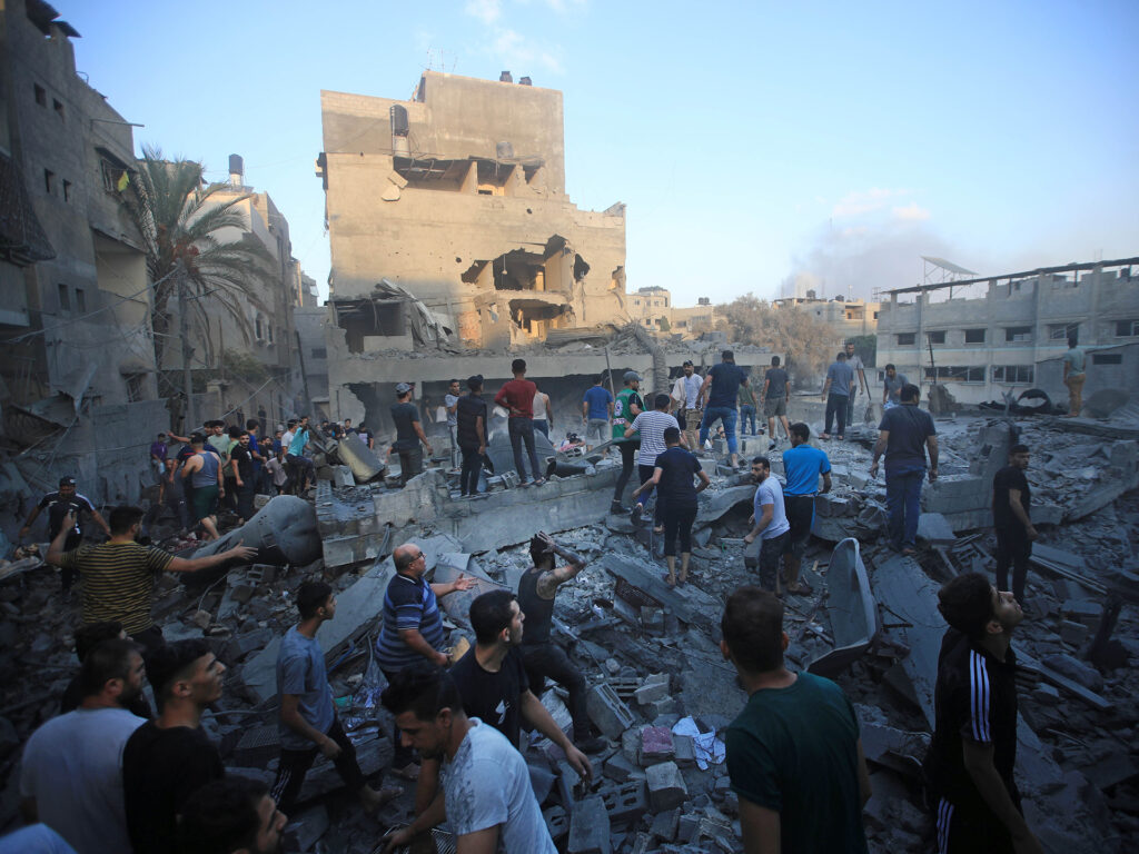 Israeli strikes kill 150 Palestinians in Gaza as death toll nears 22,000 