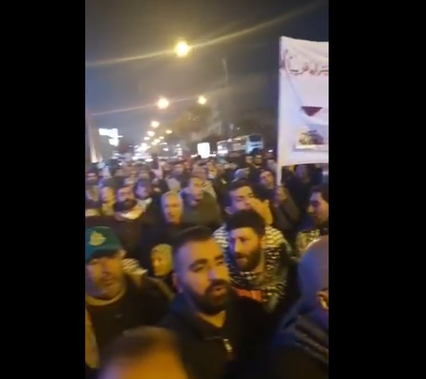Video: Jordanians protest near US embassy in Amman against its support of Zionist genocide in Gaza