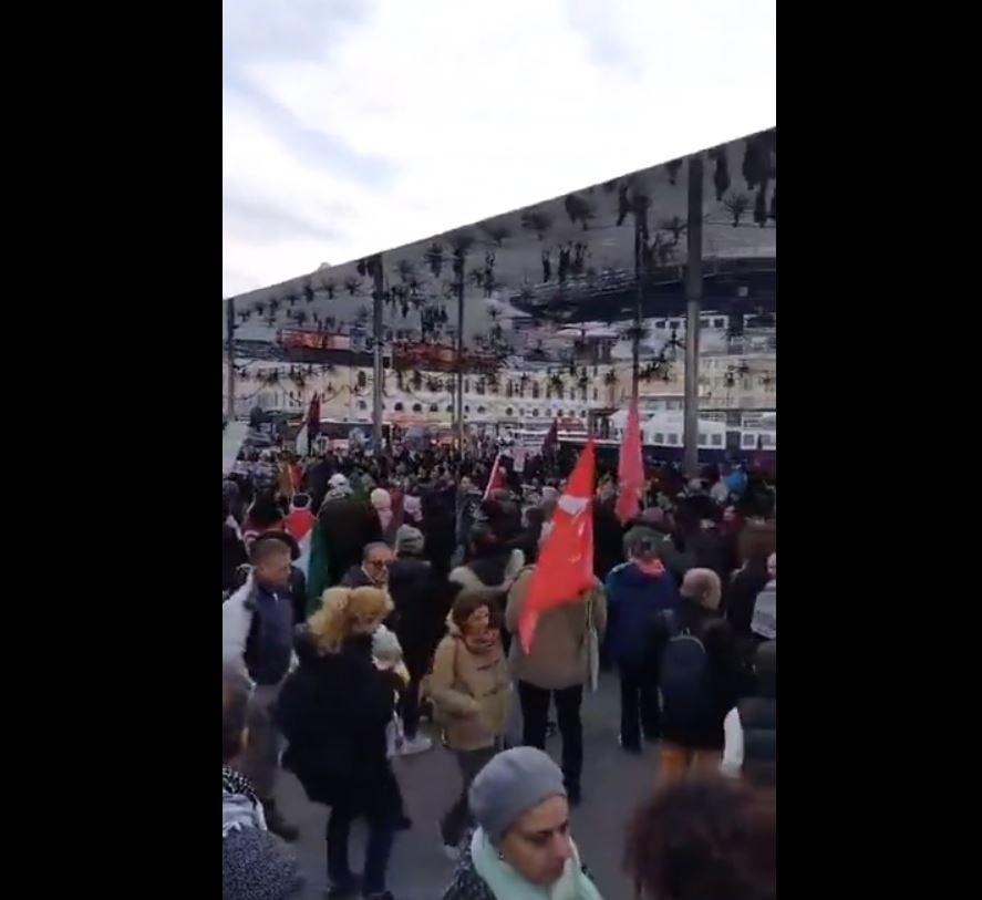 Video: Demonstration in Marseille, France in support of Gaza 