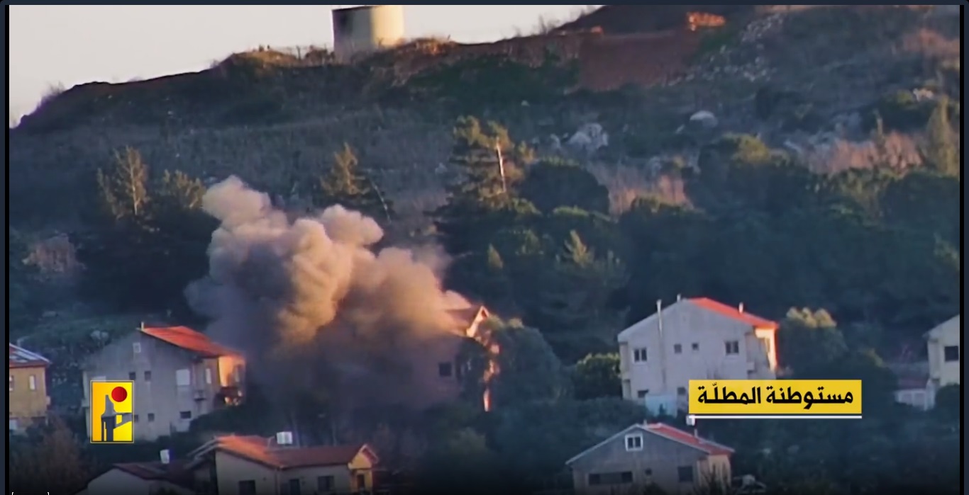 Livan Hizbullahının sionistlərin zəbt etdikləri yaşayış məntəqələrinə geniş hücumları - Video