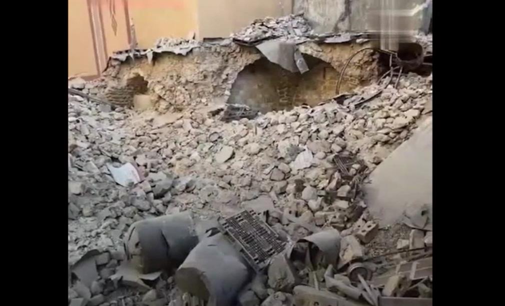 فيديو | الاحتلال الصهيوني يدمر معالم أثرية في قطاع غزة