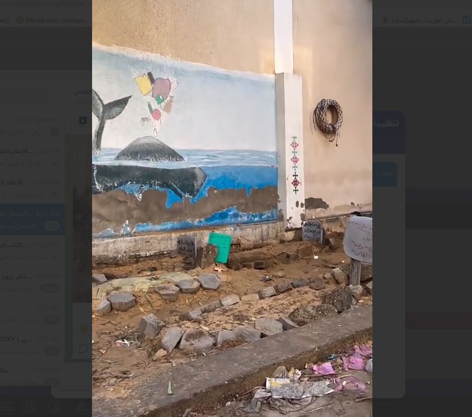 Video: Martyrs' graves buried in every part of Gaza city