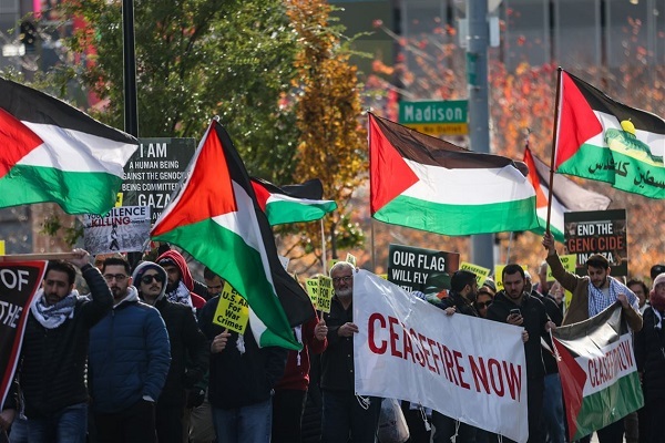 Interfaith rally in Ohio, US demands end to Gaza genocide