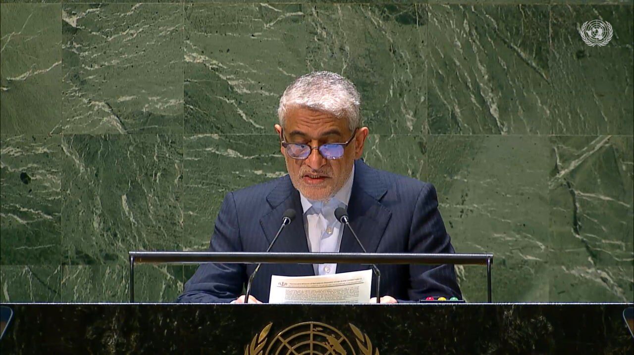 Iran criticizes US' unquestionable support for Zionist regime's crimes