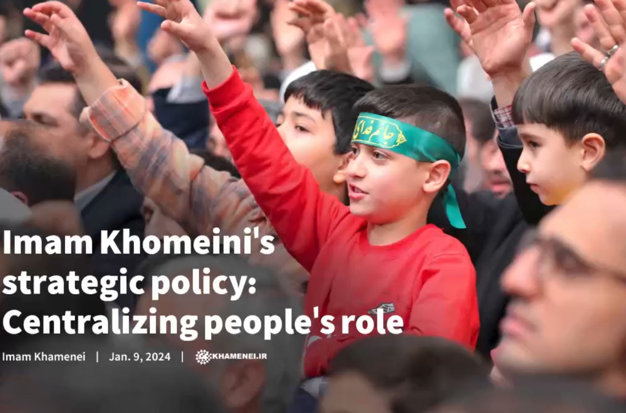 Video / Imam Khomeini's strategic policy: Centralizing people's role