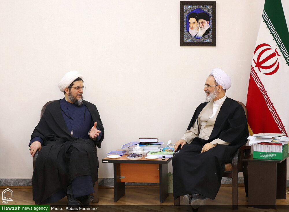 Head of Hamburg Islamic Center meets with Iran’s Seminary head