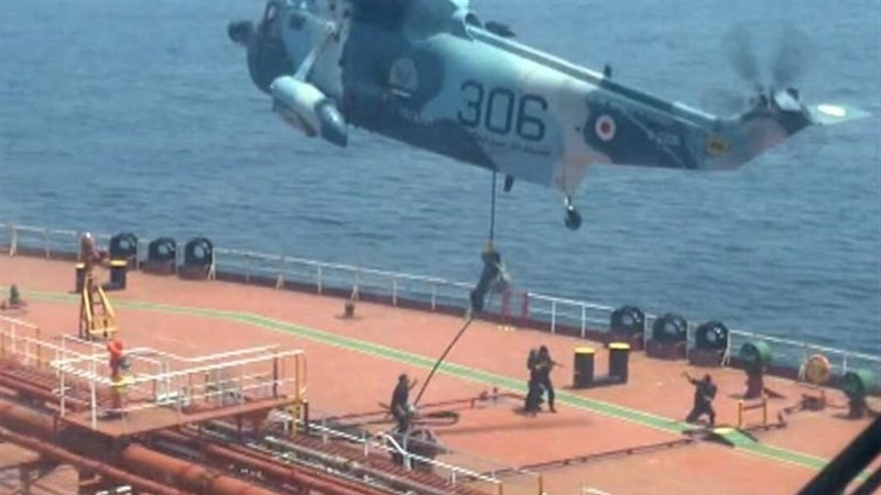 AL Militer Iran Sita Kapal Tanker St Nikolas di Laut Oman