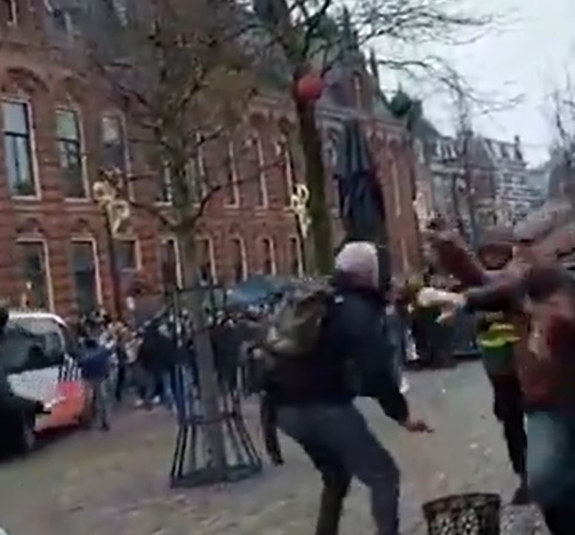 Videos: Outraged crowd in Netherlands attacked organizer of Quran-burning rally