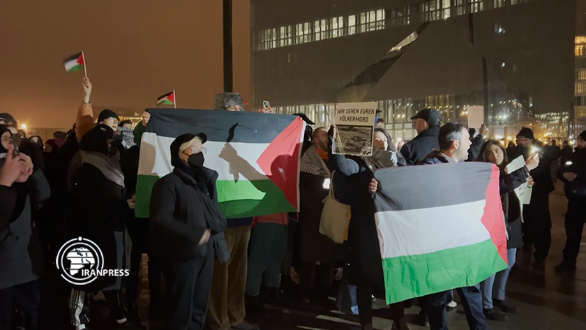 Pro-Palestinian protesters in Berlin call end to Gaza war