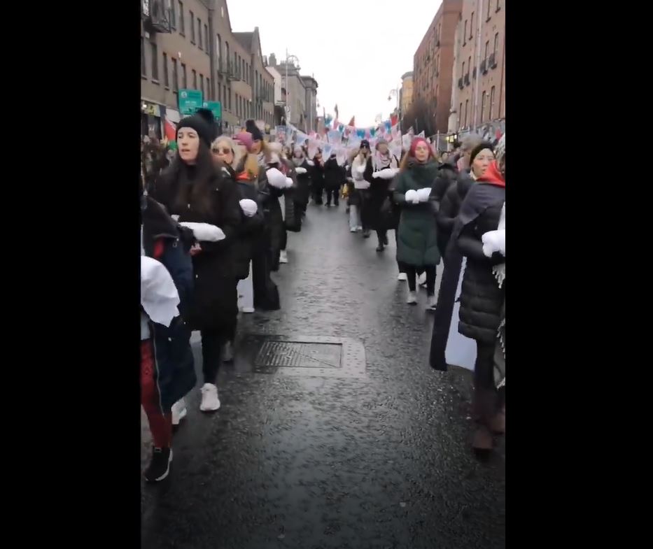 Video: Solidarity with Palestine in Ireland 