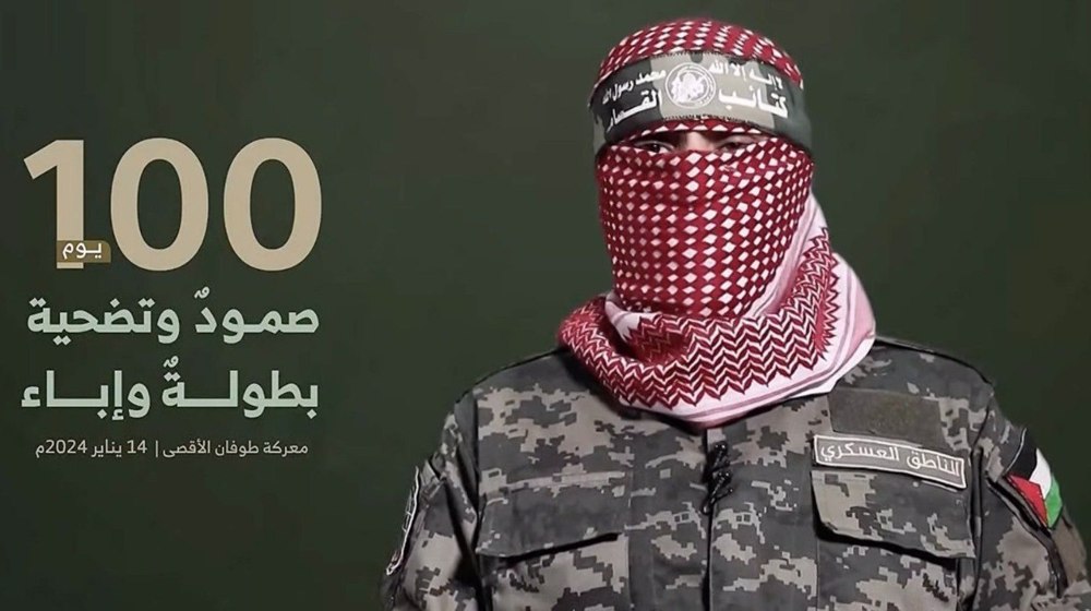 Al-Qassam Brigades destroyed about 1,000 Israeli military vehicles in past 100 days: Spokesman