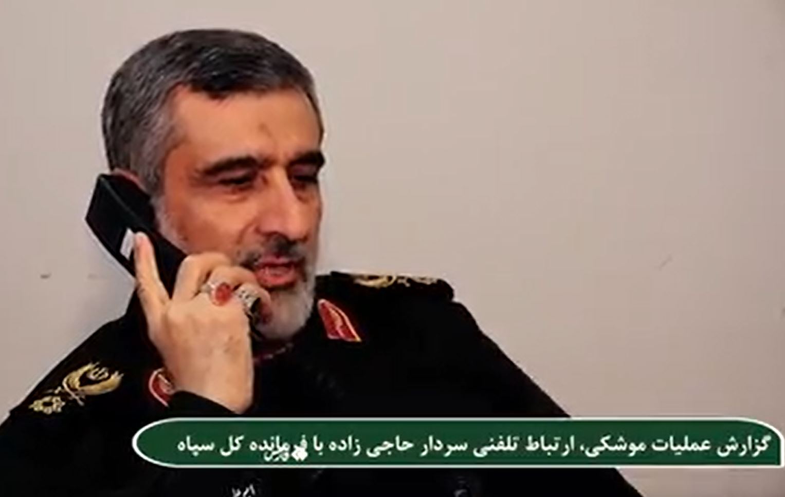 Video: Report of IRGC commander on rocket barrage of terrorist positions