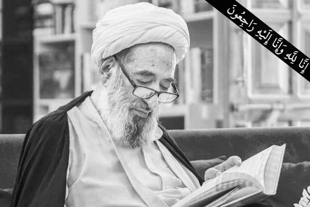 إقامة مجلس تأبين الفقيد آية الله الشيخ محسن علي النجفي في مدينة قم