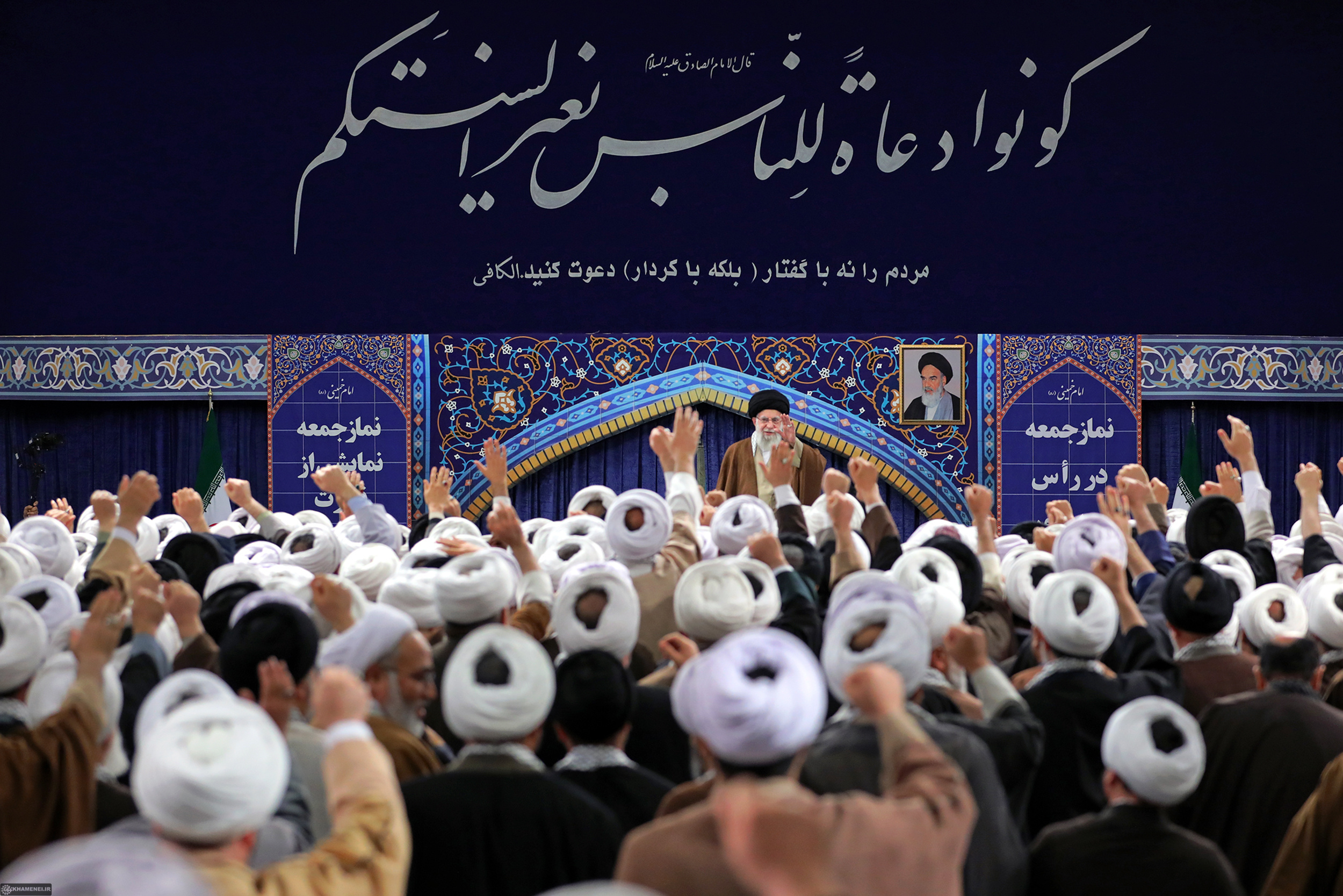 دیدار ائمه جمعه سراسر کشور با رهبر انقلاب + گزیده بیانات