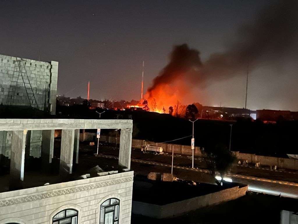 محافظات يمنية تتعرض لعدوان أمريكي بريطاني 