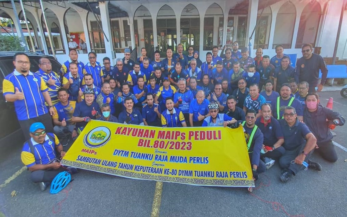 Program Kayuhan MAIPS Beri sumbangan zakat lewbih RM4.5 juta