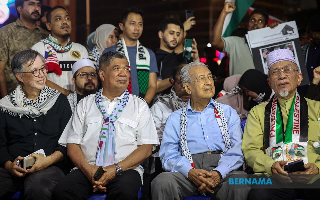Ceramah malam kemuncak piket solidariti Palestin
