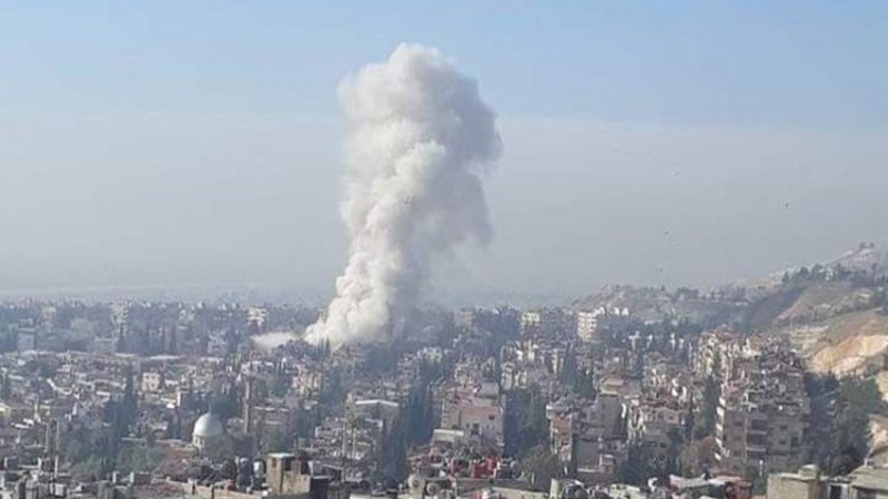 Rezim Zionis Bombardir Sebuah Apartemen di Damaskus