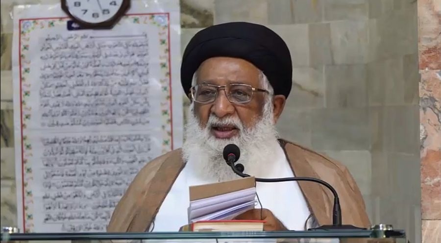 آية الله رياض النجفي: هجوم إيران وباكستان على بعضهما البعض أمر محزن 