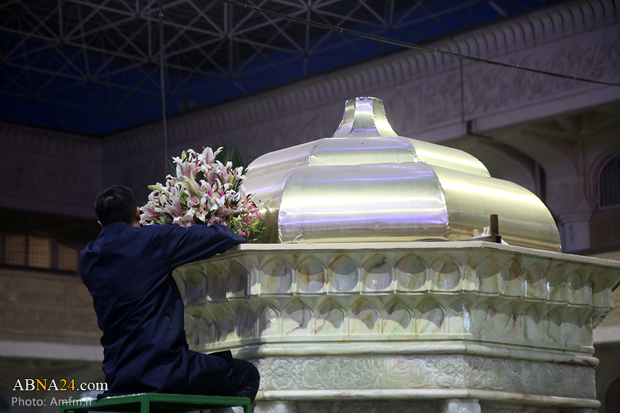 Photos: Decoration of Hazrat Masoumeh shrine on Imam Jawad birth anniversary