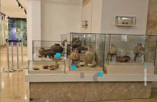 فيديو | جنود الاحتلال يسرقون تحف أثرية من قطاع غزة 