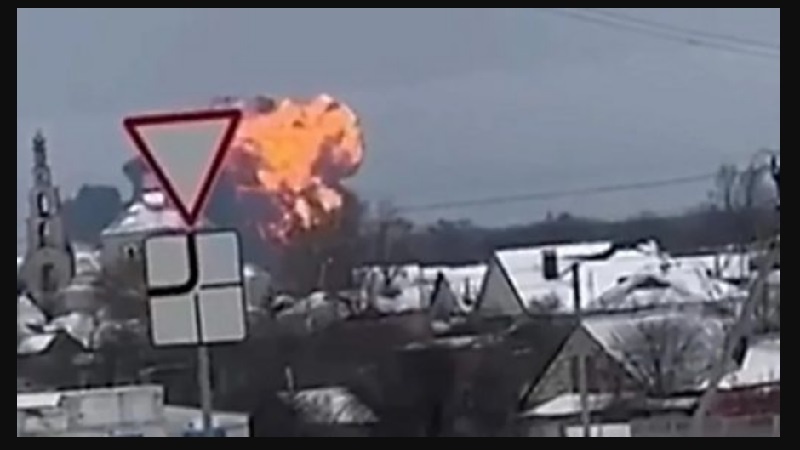 Филм. Суқути ҳавопаймои русии ҳомили асирони украинӣ