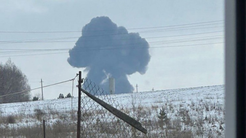Pewasat Pengangkut Tawanan Ukraina Jatuh di Belgorod