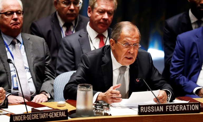 BM'de konuşan Lavrov’dan İsrail'e Filistin dersi