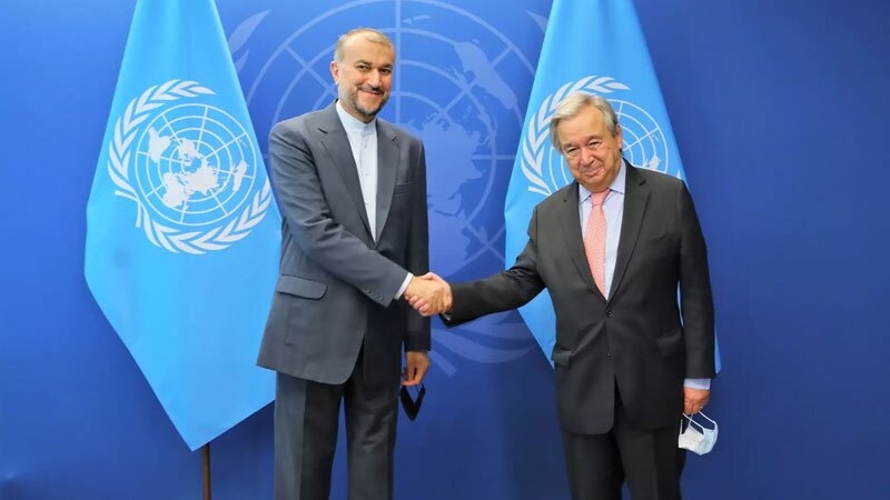 イラン外相、「紅海でのイエメン軍の措置はイスラエルによる虐殺の終結が目的」　国連事務総長との会談で