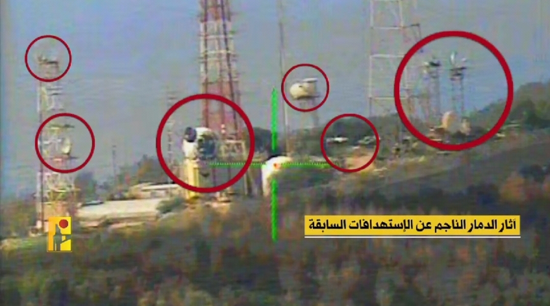 Target ng mga Hezbollah Islamikong mandirigma ang rehimeng Israeli Iron Dome