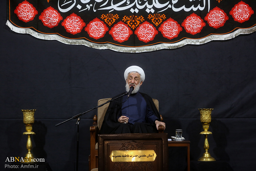 Photos: Hazrat Zainab mourning ceremony held at Fatima Masoumeh holy shrine in Qom