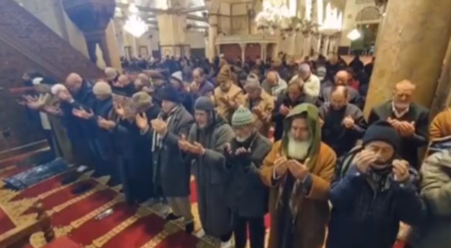 فيديو | جانب من الدعاء لأهل غزة في صلاة الفجر بالمسجد الأقصى المبارك