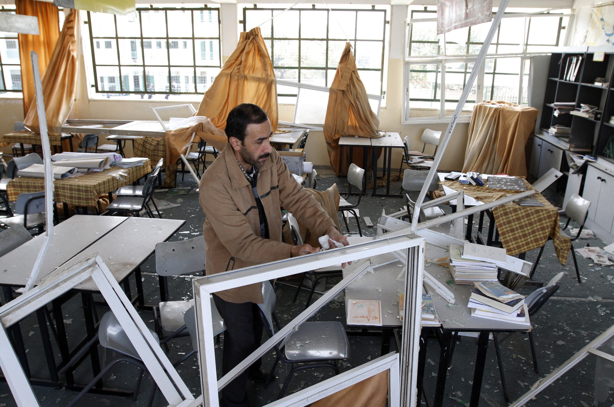 4,156 Palestinian students killed, 381 schools shelled in the Israeli aggression