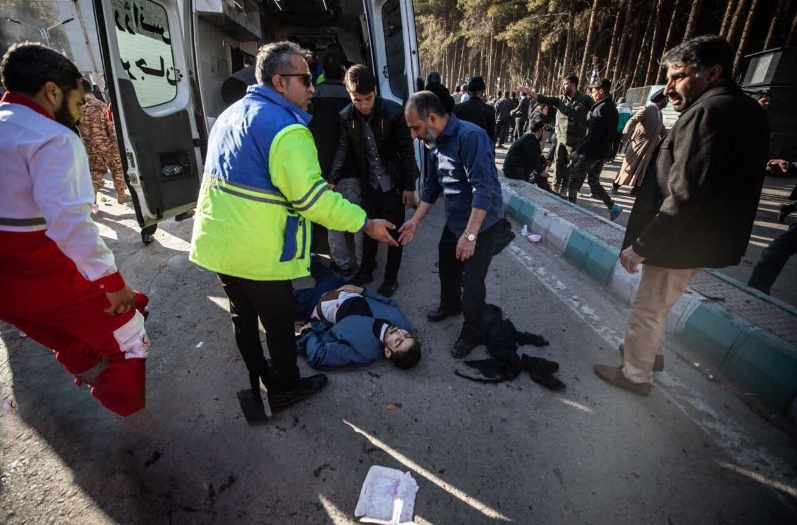 Veliki broj šehida i ranjenih u terorističkom napadu u iranskom Kermanu na obilježavanju godišnjice atentata na generala Sulejmanija