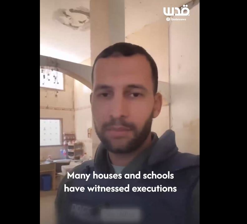 Video: Mass executions of innocent civilians inside their homes in Gaza by Zionist forces