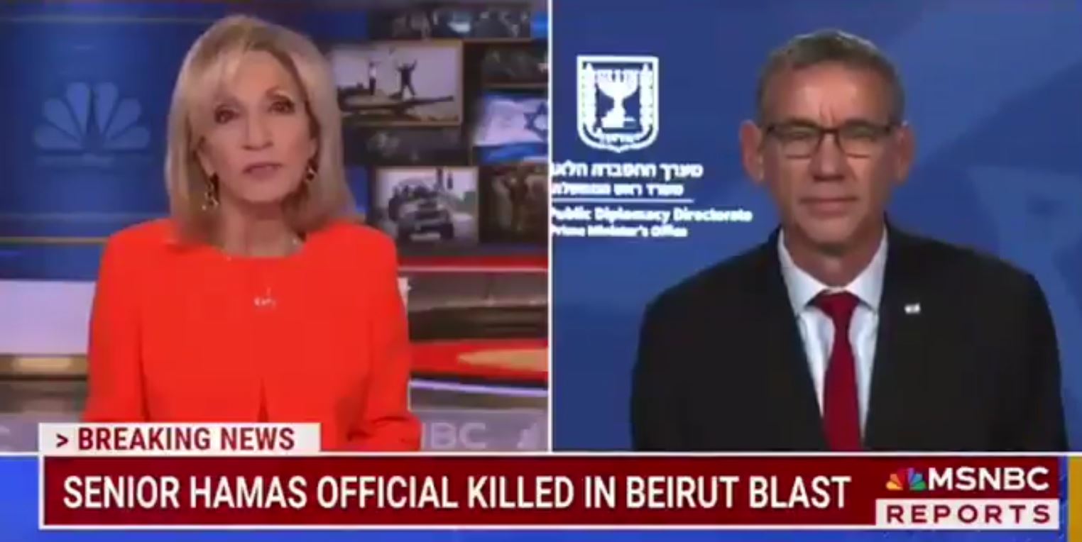 Netanyahu's Senior Advisor confessing Israel carried out attack on Beirut, killing 7 individuals 