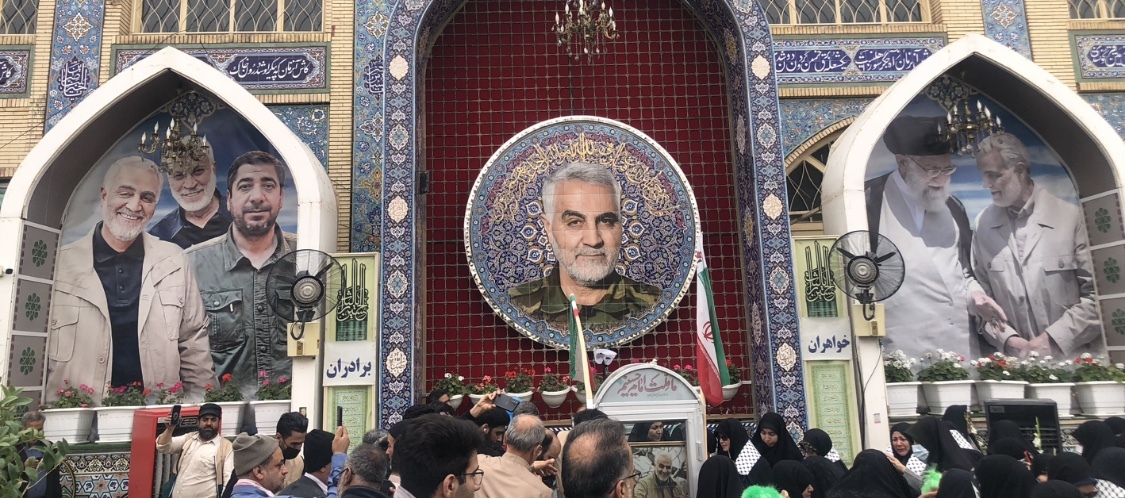 Martyr Lt. Gen. Soleimani commemoration underway in Kerman's Martyrs Cemetery