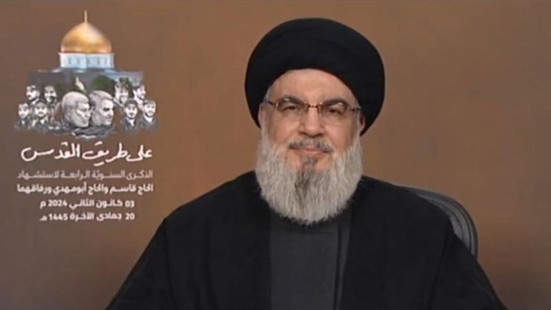  "نراه في كل ساحاتنا"... السيد نصرالله: يلاحقون سليماني حتى ضريحه! + فیدیو