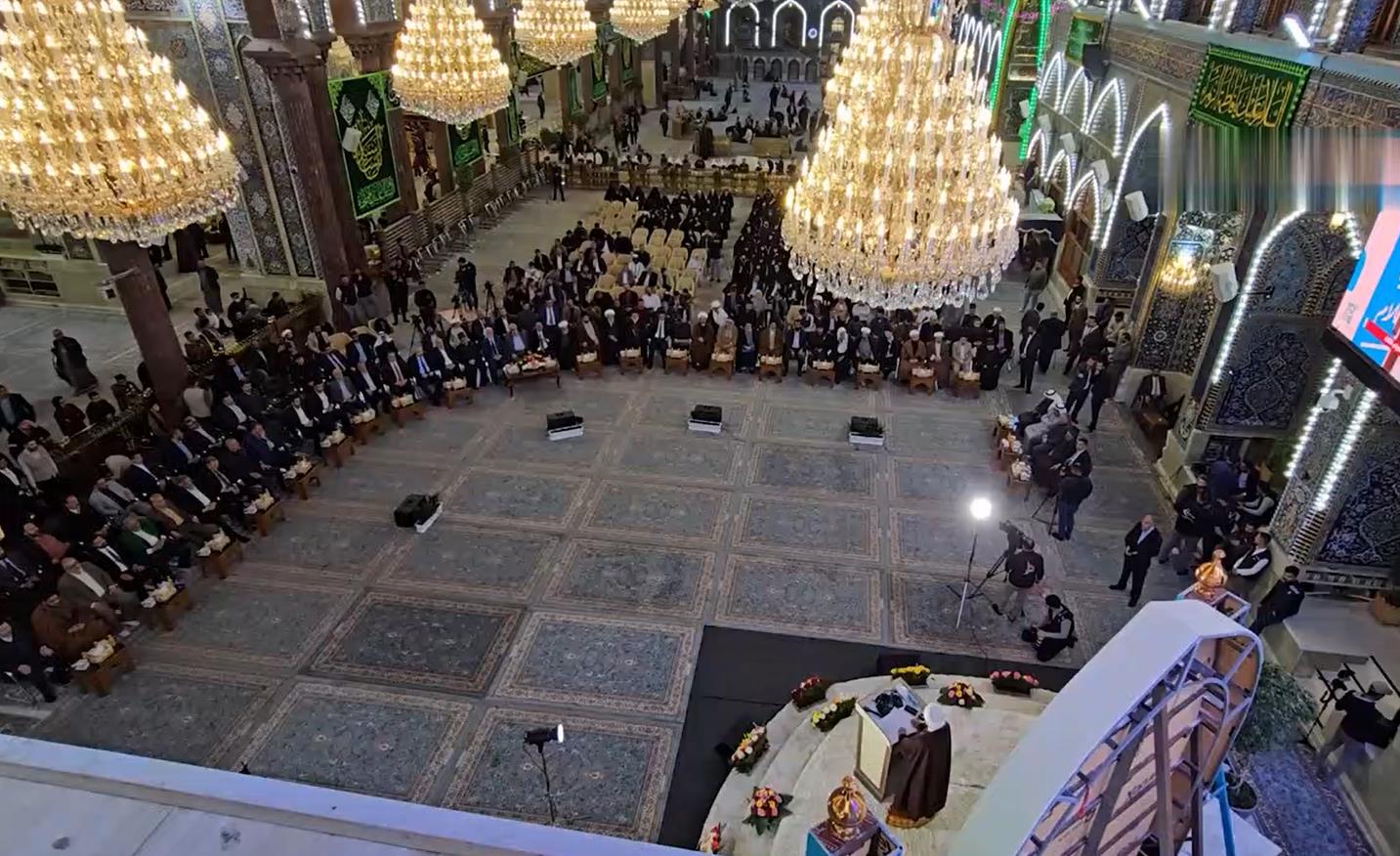 مشاركة أكثر من 30 دولة في مهرجان كوثر العصمة في كربلاء المقدسة+(فيديو)