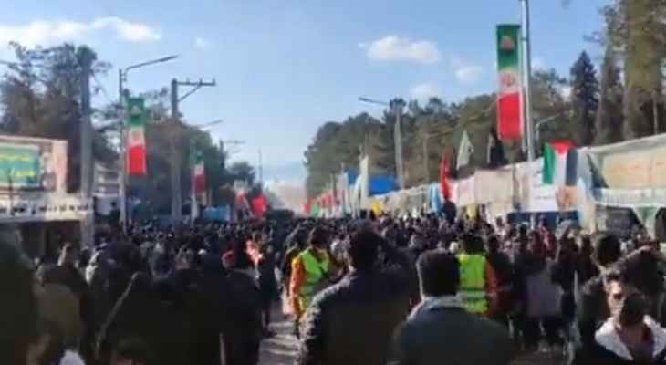 انفجاران إرهابيان على الطريق المؤدي إلى مزار الشهداء في محافظة كرمان  / عدد الشهداء والجرحى مرتفع + فيديو 