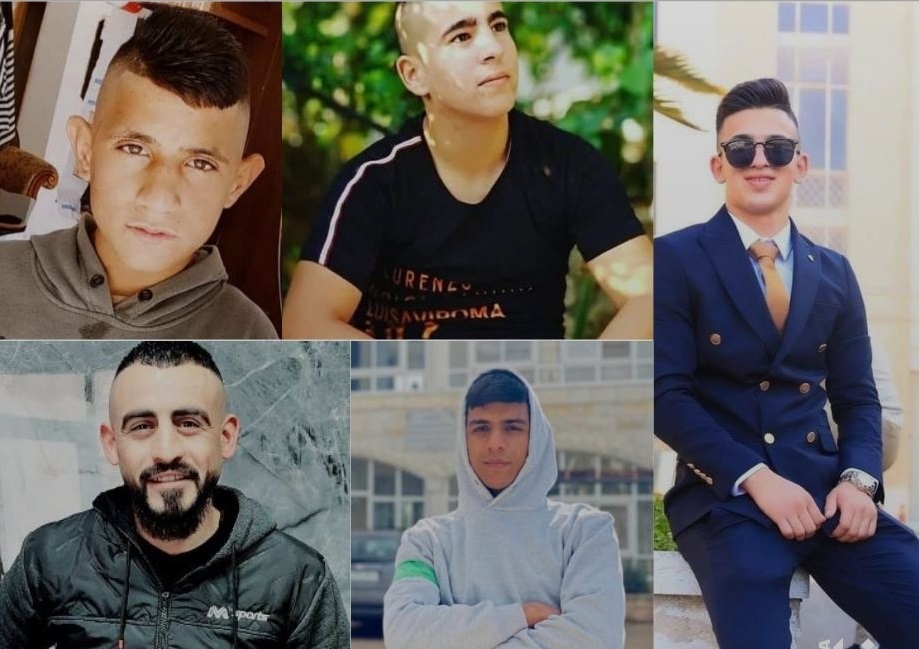 Five Palestinians martyred by cursed Zionist gunfire during West Bank raids