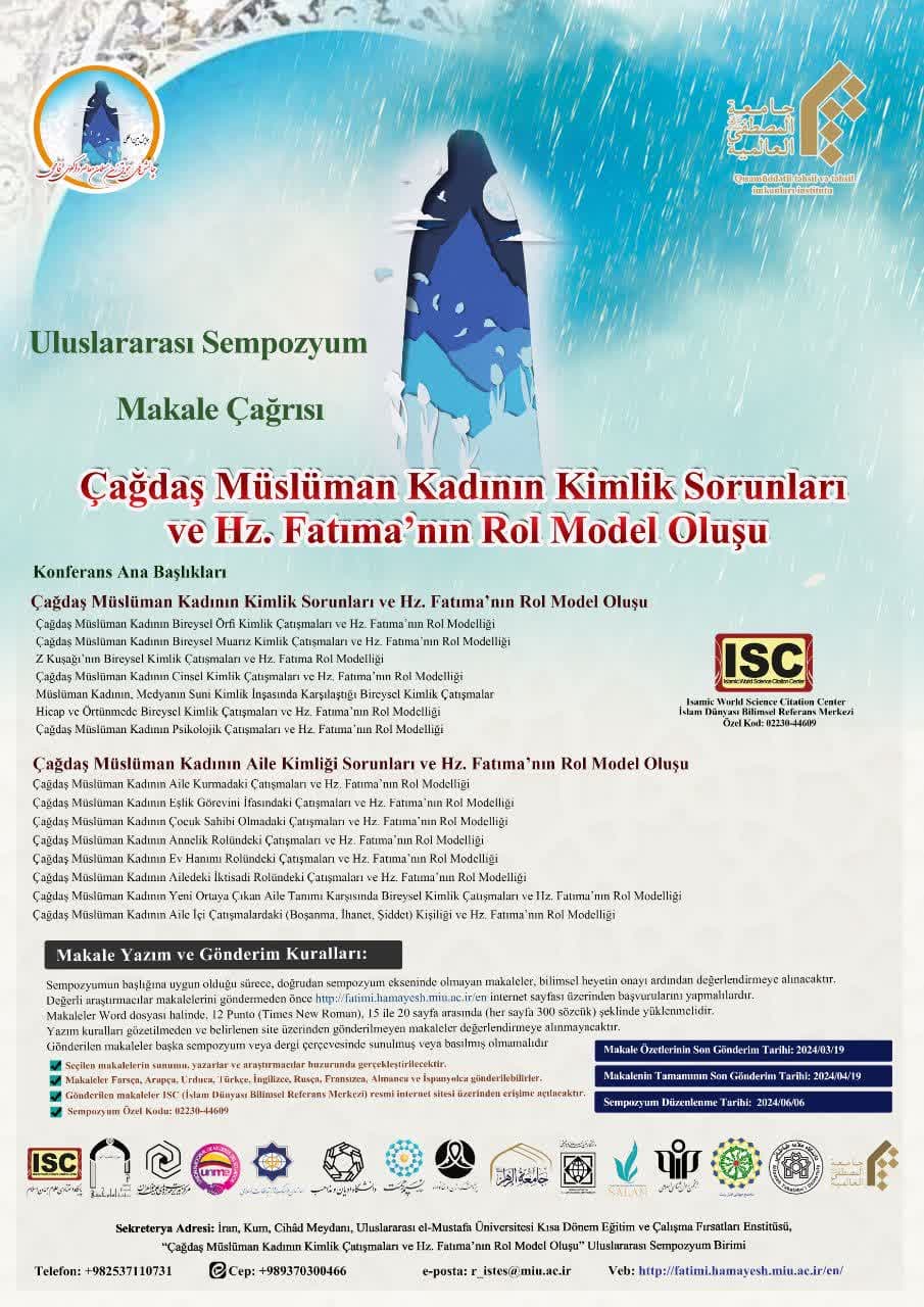 Çağdaş Müslüman Kadının Kimlik Sorunları ve Hz. Fatıma’nın Rol Model Oluşu
