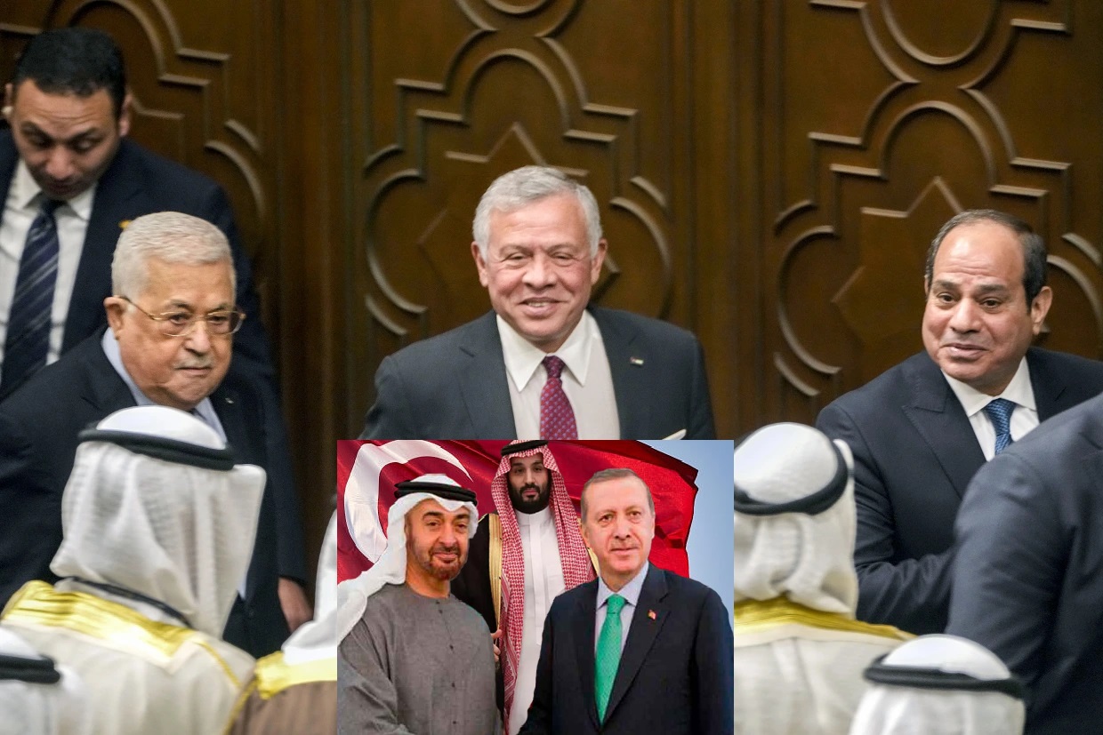 عربی حمیت کی بربادی کا سلسلہ جاری / ریاض میں مصر، اردن اور فلسطینی اتھارٹی کا خفیہ اجلاس!