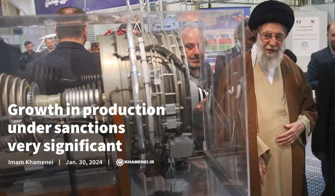  Growth in production under sanctions very significant