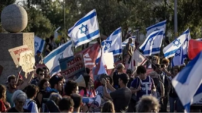 İşgal topraklarında Netanyahu Karşıtı Gösteriler Devam Ediyor