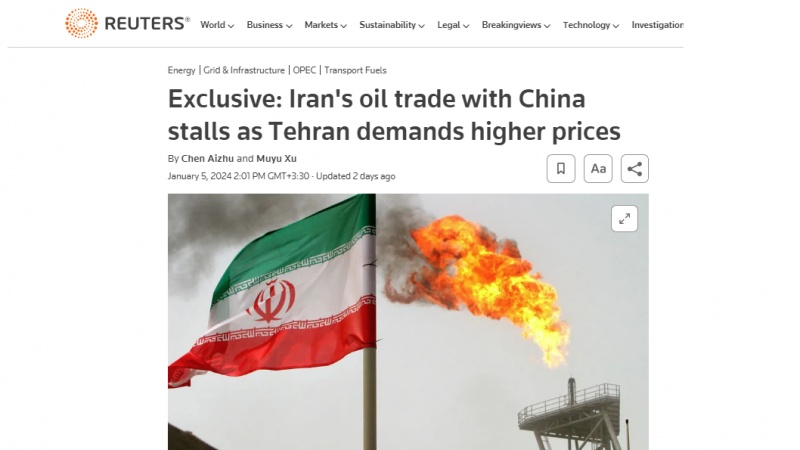 イラン・中国商工会議所代表、「中国向けイラン産原油輸出停止は誤り」