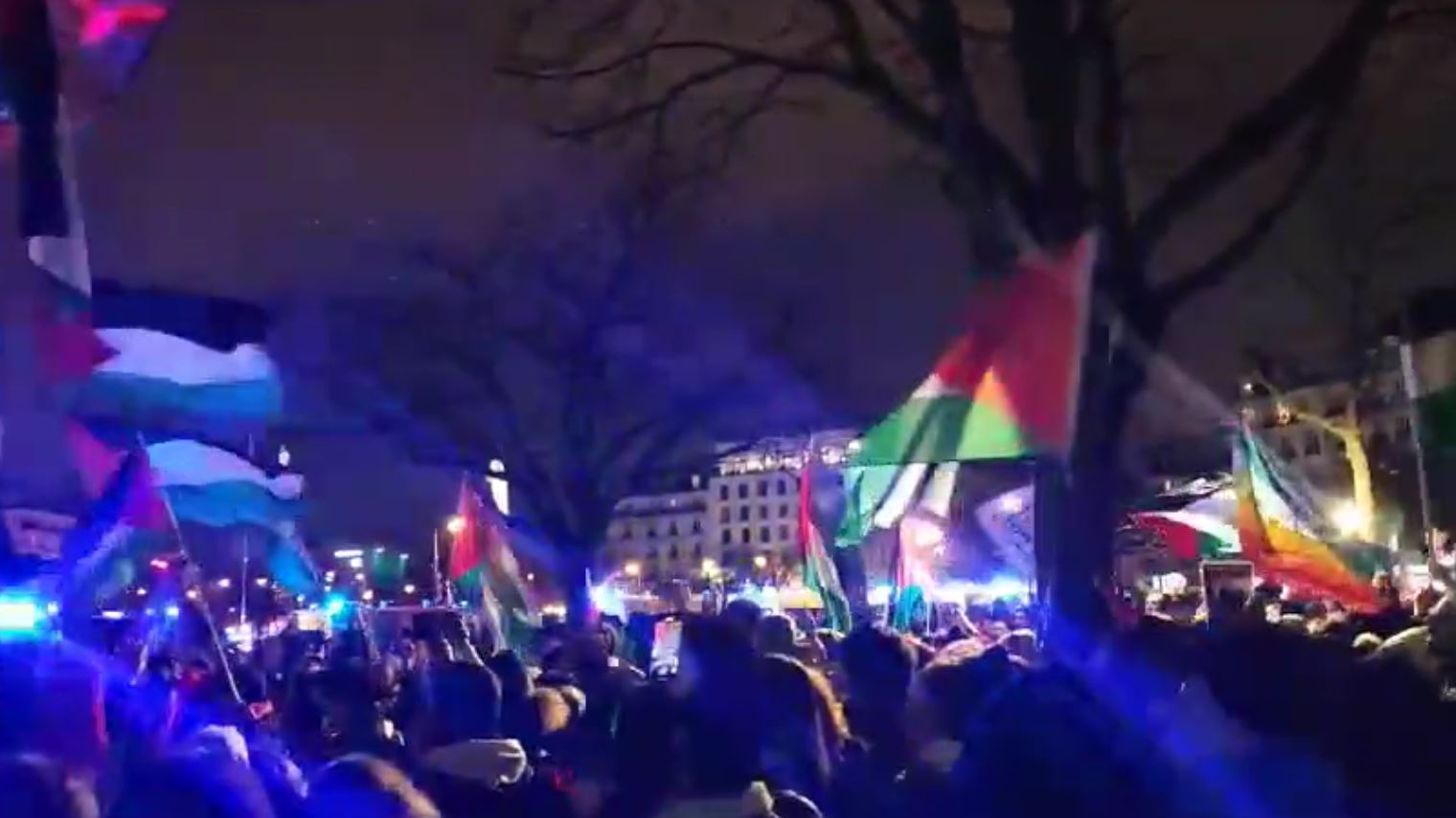 Video: Massive rally in Paris in solidarity with Palestine and against Zionist genocide in Gaza 