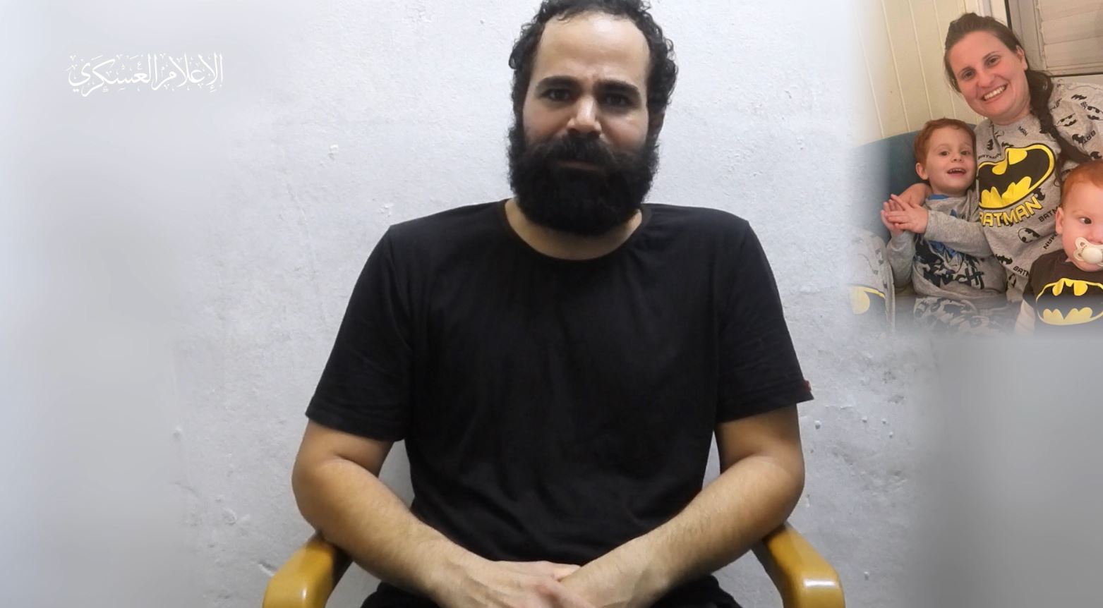 Al-Qassam published: Weeping Zionist prisoner "Yarden Bibas" during a previous appeal to Netanyahu 