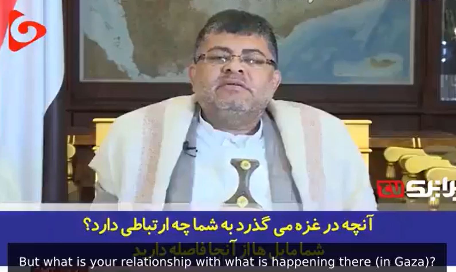Video: An explosive interview of Mohammed Ali al-Houthi with BBC Arabic