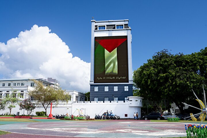 Photos: Supporting oppressed people of Gaza in Malé, Maldives